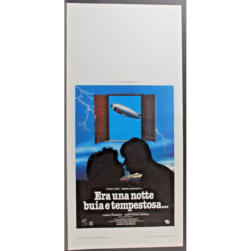 UN EROE BORGHESE - Placido - Bentivoglio, Placido - LOCANDINA ORIGINALE 1995