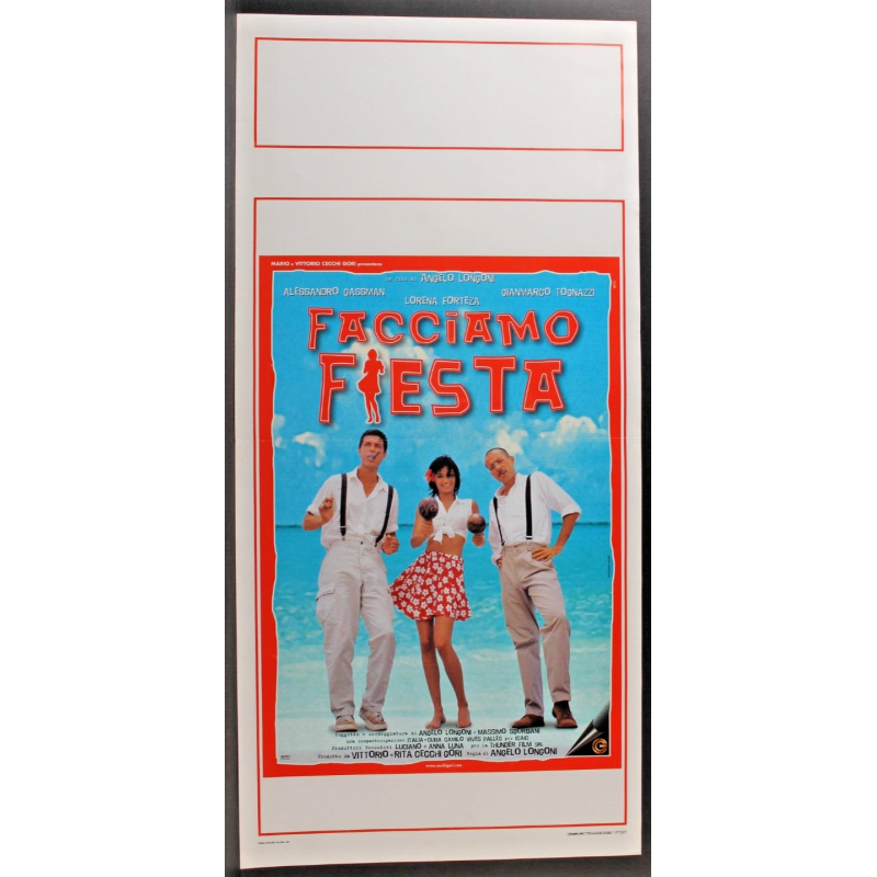 FAST FOOD - Gasparini - Cogliandro, Braschi - LOCANDINA ORIGINALE 1986