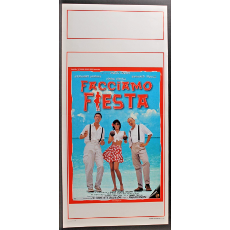 FAST FOOD - Gasparini - Cogliandro, Braschi - LOCANDINA ORIGINALE 1986