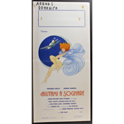 A TU PER TU - Corbucci - Villaggio, Dorelli - LOCANDINA ORIGINALE 1984