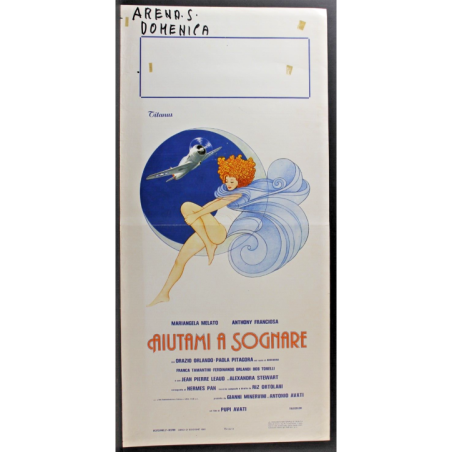 A TU PER TU - Corbucci - Villaggio, Dorelli - LOCANDINA ORIGINALE 1984