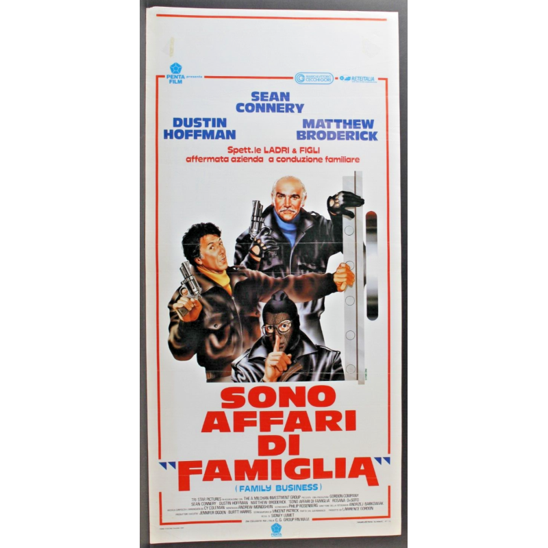 STRADE DI FUOCO - Hill - Pare, Lane - LOCANDINA ORIGINALE 1984