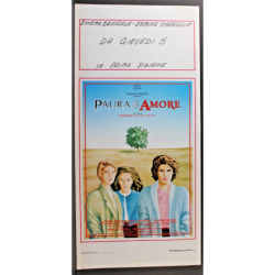 PAZZA - Ritt - Dreyfuss, Streisand - LOCANDINA ORIGINALE 1987