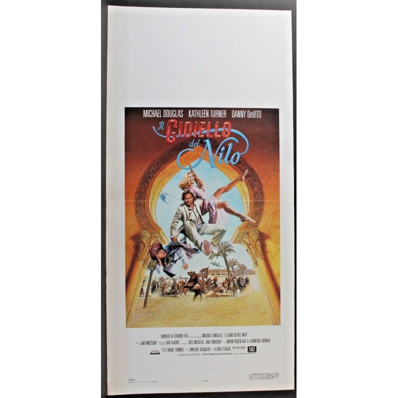 GREYSTOKE TARZAN - Hudson - Richardson, Lambert - LOCANDINA ORIGINALE 1984