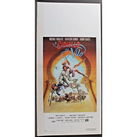 GREYSTOKE TARZAN - Hudson - Richardson, Lambert - LOCANDINA ORIGINALE 1984