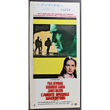UN AMORE DI SWANN - Schlondorff - Ardent, Barrault - LOCANDINA ORIGINALE 1984