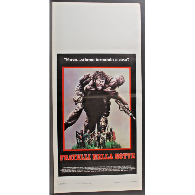 I GUERRIERI DELLA PALUDE SILENZIOSA - Hill - Carradine,Ward- LOCANDINA ORIG 1981