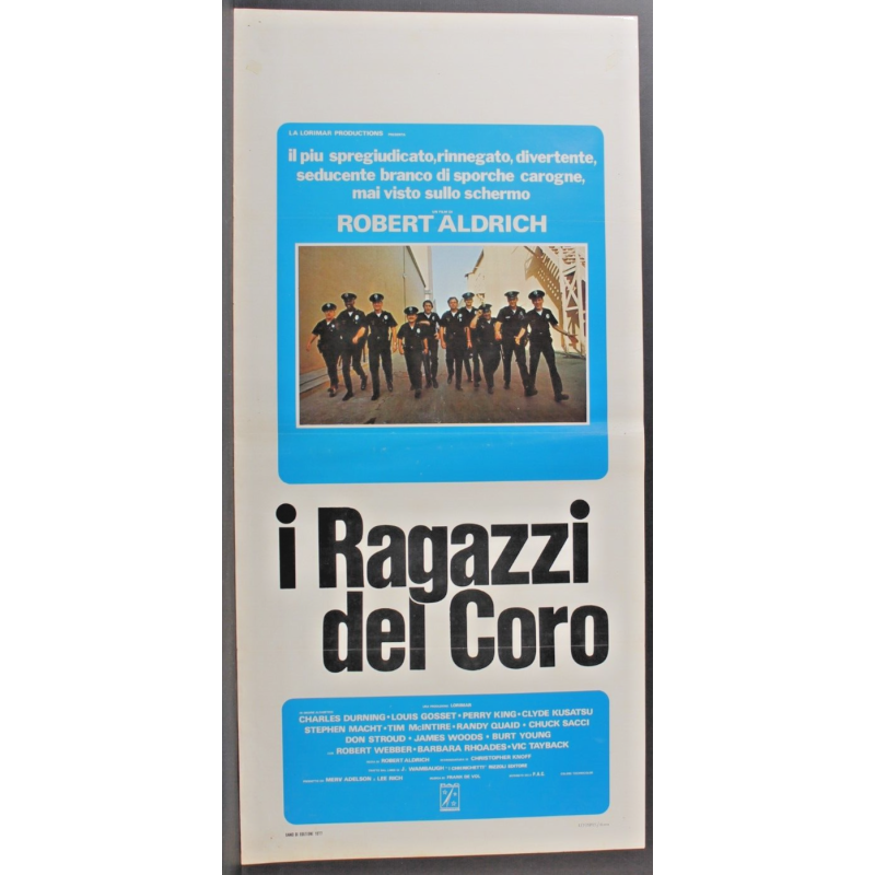 FRATELLI NELLA NOTTE - Kotcheff - Stack, Hackman - LOCANDINA ORIGINALE 1983