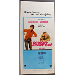 LES BICHES - Chabrol - Sassard, Trintignant - LOCANDINA ORIGINALE 1968