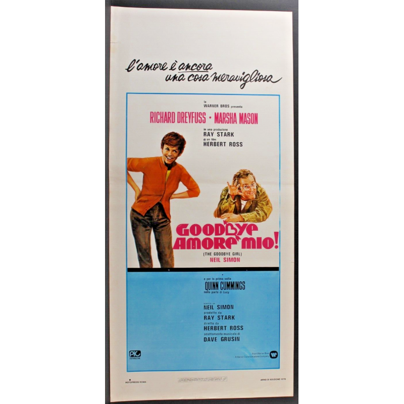 LES BICHES - Chabrol - Sassard, Trintignant - LOCANDINA ORIGINALE 1968