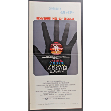SENZA TRACCIA - Jaffe - Corkill, Brookes - LOCANDINA ORIGINALE 1982