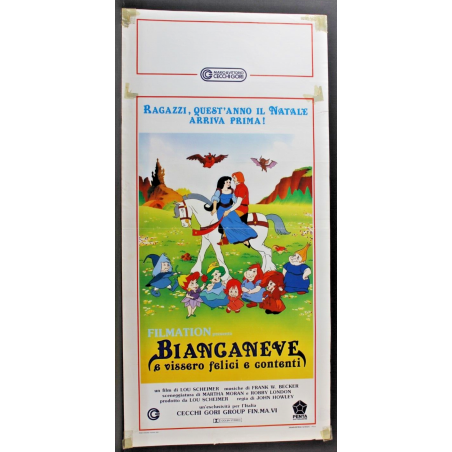 FRATEL CONIGLIETTO COMPARE ORSO E COMARE VOLPE - Walt Disney-LOCANDINA ORIG 1973