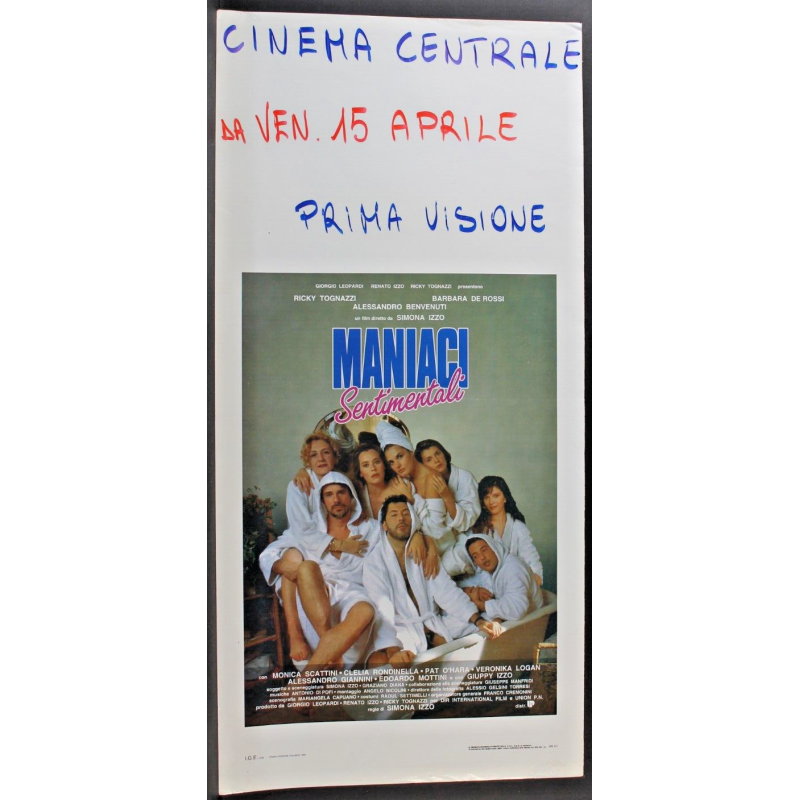 L'AMORE RITROVATO - Mazzacurati - Accorsi, Sansa - LOCANDINA ORIGINALE 2004