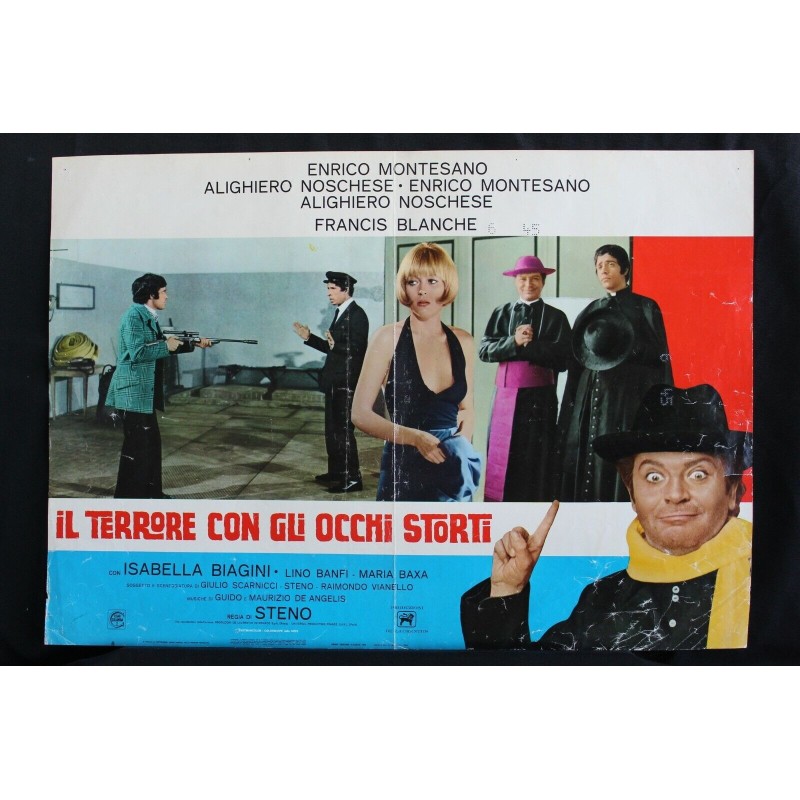 SESSO E VOLENTIERI - Risi, Antonelli, Dorelli - FOTOBUSTA ORIGINALE 1982