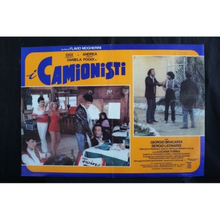 IL BURBERO - Castellano, Feuer, Celentano - FOTOBUSTA ORIGINALE 1986