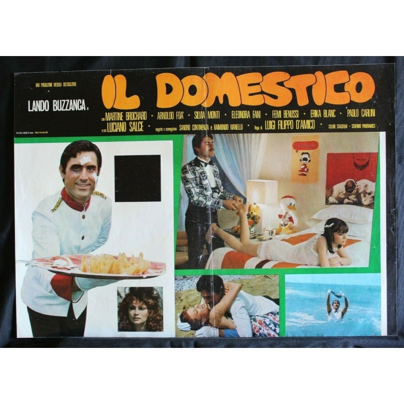 DIO LI FA POI LI ACCOPPIA - Steno, Dorelli, Banfi - FOTOBUSTA ORIGINALE 1982