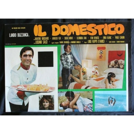 DIO LI FA POI LI ACCOPPIA - Steno, Dorelli, Banfi - FOTOBUSTA ORIGINALE 1982