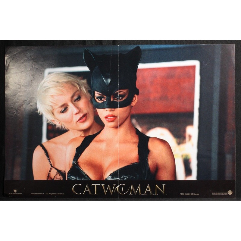 CATWOMAN - Pitof - Berry, Bratt - FOTOBUSTA ORIGINALE 2004