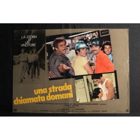 LE STRADE DELLA PAURA - Red - Baldwin, Scheider - FOTOBUSTA ORIGINALE 1988