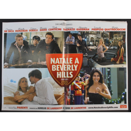 NATALE A BEVERLY HILLS - Parenti - Hunziker, De Sica - FOTOBUSTA ORIGINALE 2009