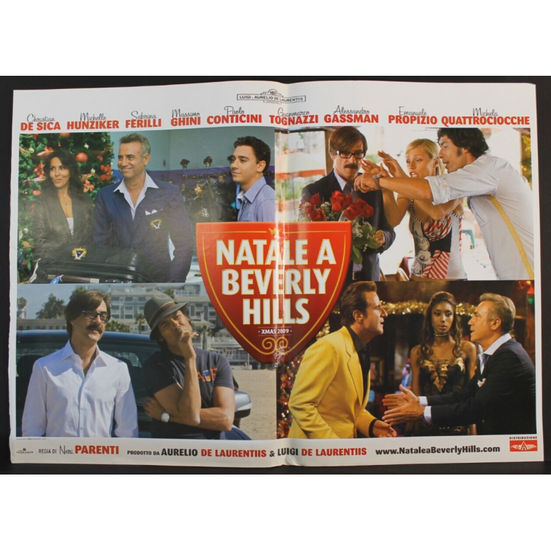 NATALE A BEVERLY HILLS - Parenti - Hunziker, De Sica - FOTOBUSTA ORIGINALE 2009