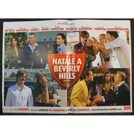 NATALE A BEVERLY HILLS - Parenti - Hunziker, De Sica - FOTOBUSTA ORIGINALE 2009