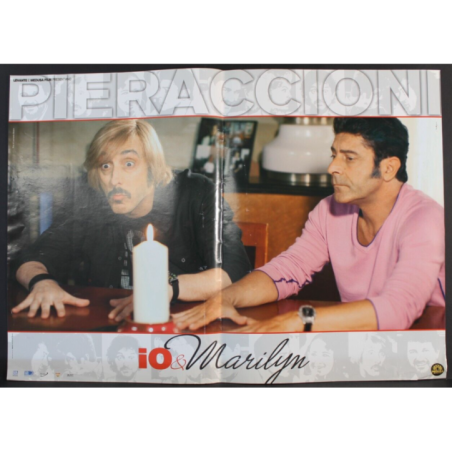 IO & MARILYN - Pieraccioni - Kennedy, Pieraccioni - FOTOBUSTA ORIGINALE 2009