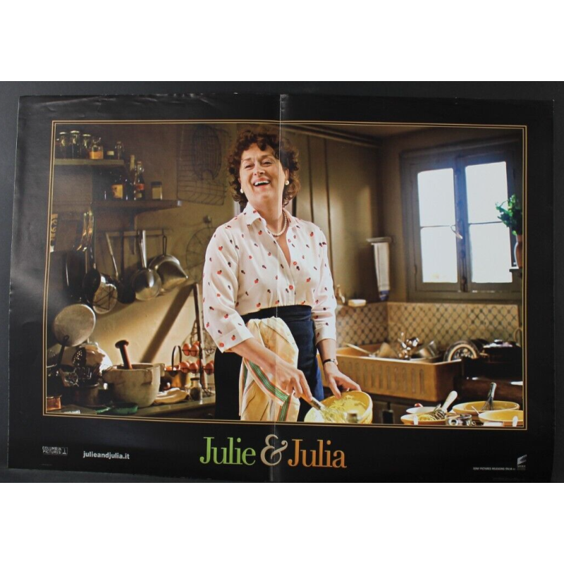 JULIE & JULIA - Ephron - Streep, Adams - FOTOBUSTA ORIGINALE 2009
