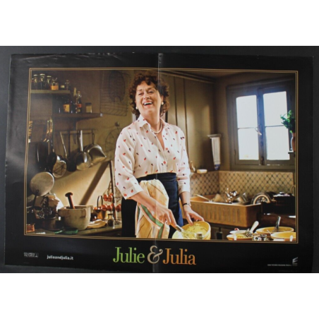 JULIE & JULIA - Ephron - Streep, Adams - FOTOBUSTA ORIGINALE 2009