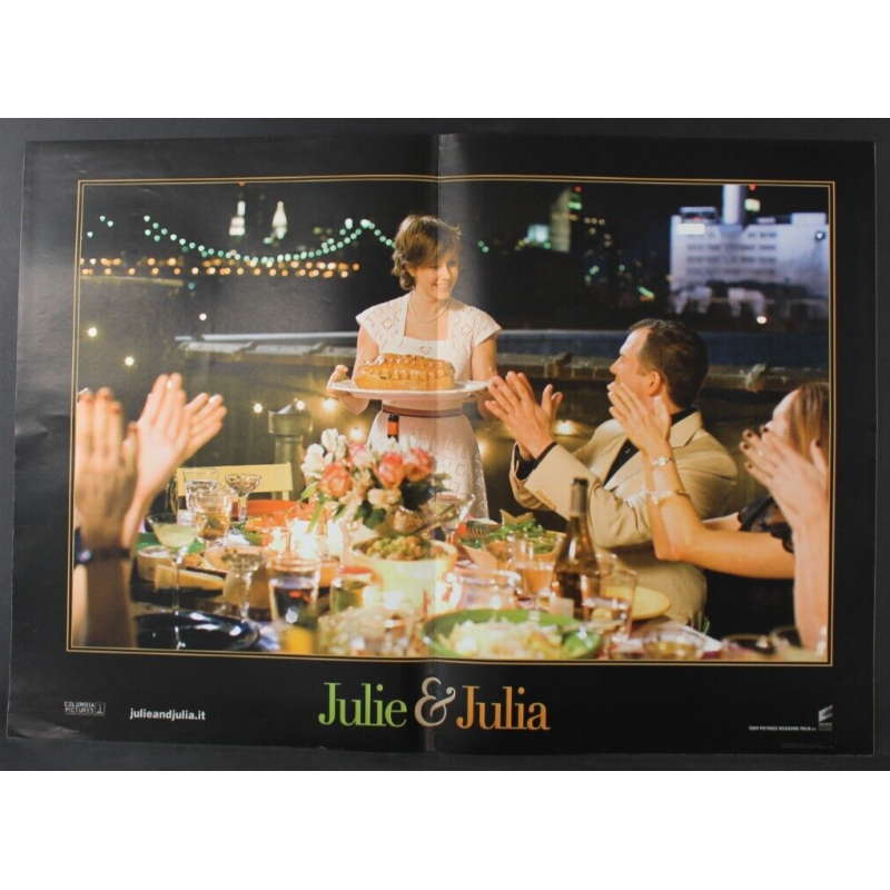 JULIE & JULIA - Ephron - Streep, Adams - FOTOBUSTA ORIGINALE 2009