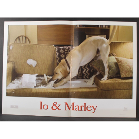 IO & MARLEY - Frankel - Aniston, Wilson - FOTOBUSTA ORIGINALE 2008