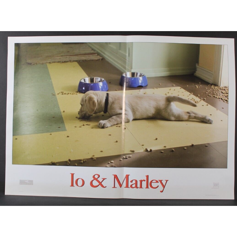 IO & MARLEY - Frankel - Aniston, Wilson - FOTOBUSTA ORIGINALE 2008