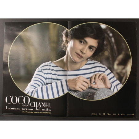 COCO AVANT CHANEL - Fontaine - Tautou, Poelvoorde - FOTOBUSTA ORIGINALE 2009