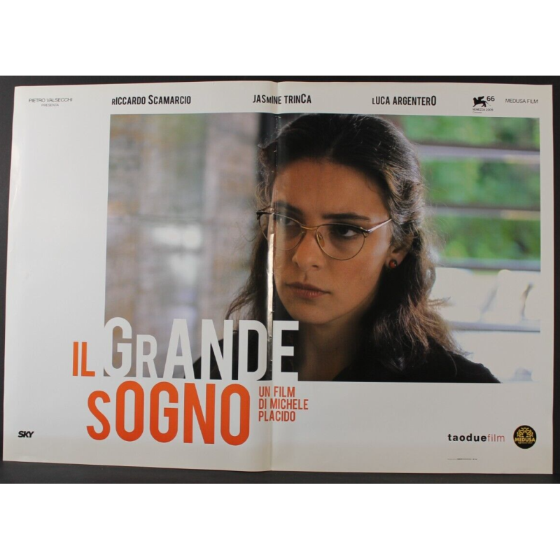 IL GRANDE SOGNO - Placido - Trinca, Scamarcio - FOTOBUSTA ORIGINALE 2009