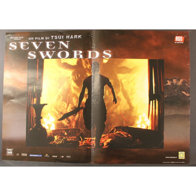 SEVEN SWORDS - Hark - Yen, Lai - FOTOBUSTA ORIGINALE 2005
