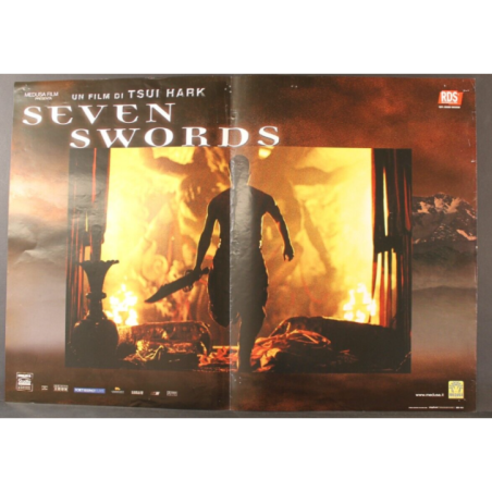 SEVEN SWORDS - Hark - Yen, Lai - FOTOBUSTA ORIGINALE 2005