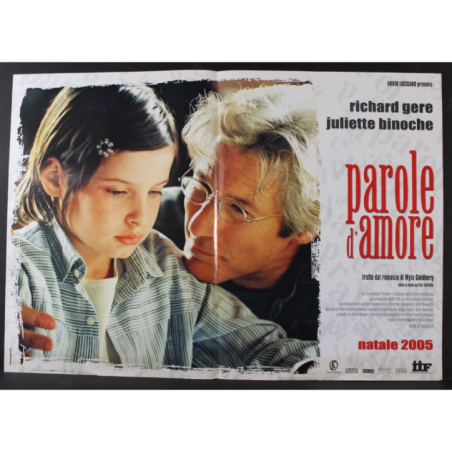 PAROLE D'AMORE - McGehee, Siegel - Binoche Gere - FOTOBUSTA ORIGINALE 2005