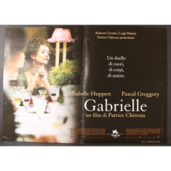 GABRIELLE - Chéreau - Huppert, Greggory - FOTOBUSTA ORIGINALE 2005