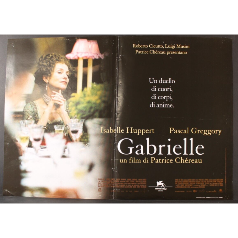 GABRIELLE - Chéreau - Huppert, Greggory - FOTOBUSTA ORIGINALE 2005
