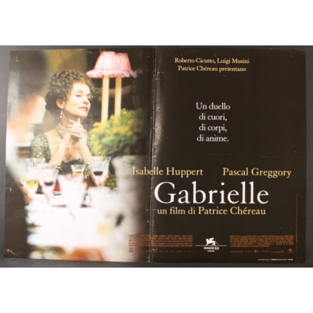 GABRIELLE - Chéreau - Huppert, Greggory - FOTOBUSTA ORIGINALE 2005