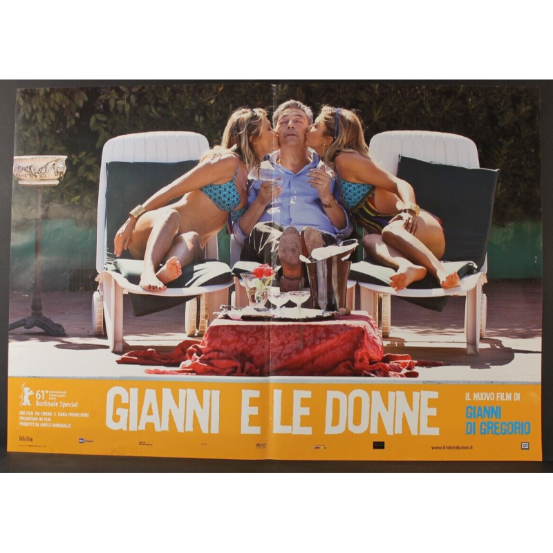 GIANNI E LE DONNE - Di Gregorio - De Franciscis, Santaga - FOTOBUSTA ORIG 2011