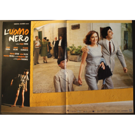 L'UOMO NERO - Rubini - Golino, Scamarcio - FOTOBUSTA ORIGINALE 2009