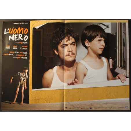 L'UOMO NERO - Rubini - Golino, Scamarcio - FOTOBUSTA ORIGINALE 2009