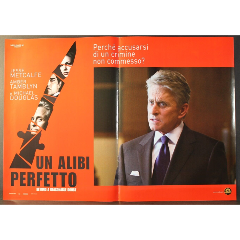 UN ALIBI PERFETTO - Hyams - Metcalfe, Tamblyn - FOTOBUSTA ORIGINALE 2009