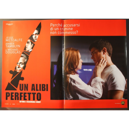 UN ALIBI PERFETTO - Hyams - Metcalfe, Tamblyn - FOTOBUSTA ORIGINALE 2009
