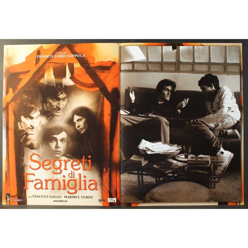 SEGRETI DI FAMIGLIA - Coppola - Gallo, Verdu - FOTOBUSTA ORIGINALE 2009
