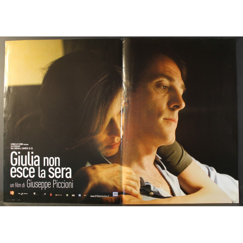 GIULIA NON ESCE LA SERA - Piccioni - Mastandrea, Golino-FOTOBUSTA ORIGINALE 2009