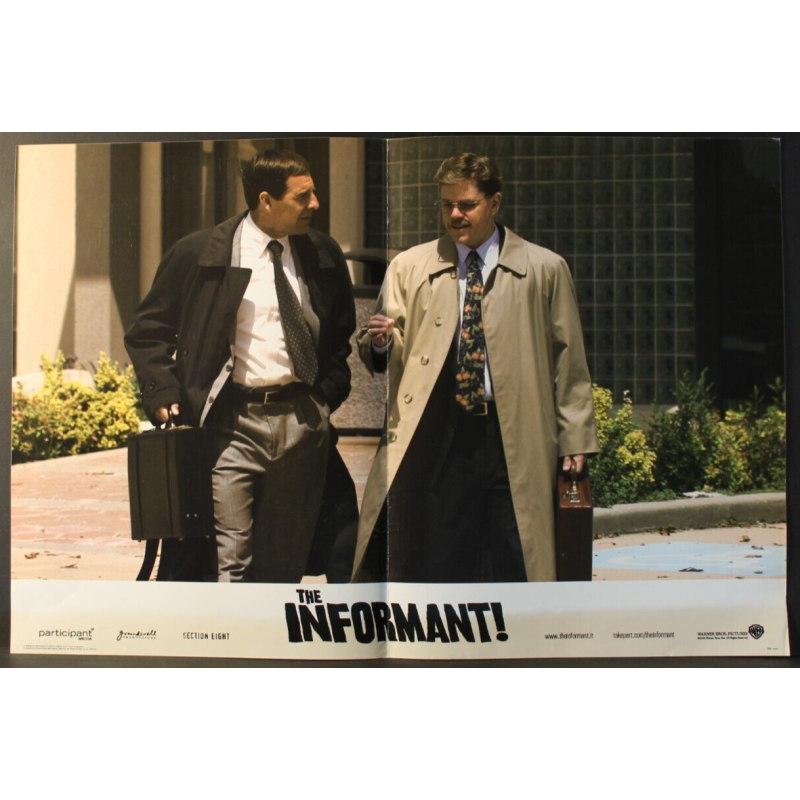 THE INFORMANT! - Soderbergh - Bakula, Damon - FOTOBUSTA ORIGINALE 2009