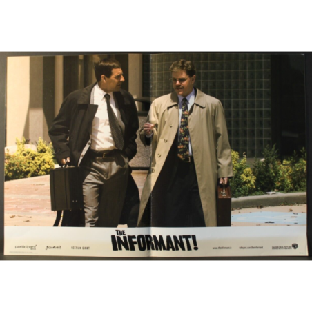 THE INFORMANT! - Soderbergh - Bakula, Damon - FOTOBUSTA ORIGINALE 2009