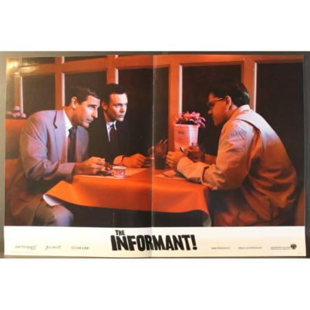 THE INFORMANT! - Soderbergh - Bakula, Damon - FOTOBUSTA ORIGINALE 2009